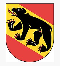 Coat of Arms of Bern Canton Photographic Print