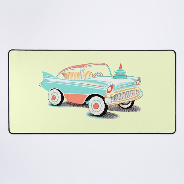 Item preview, Retro car designed and sold by UrbanHedgehog.