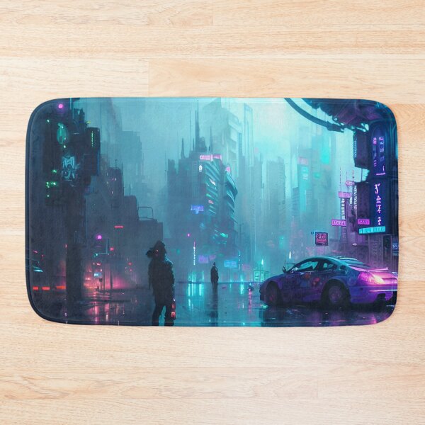 Item preview, Blue Haze II - Cyber City Scene designed and sold by Delerat7.