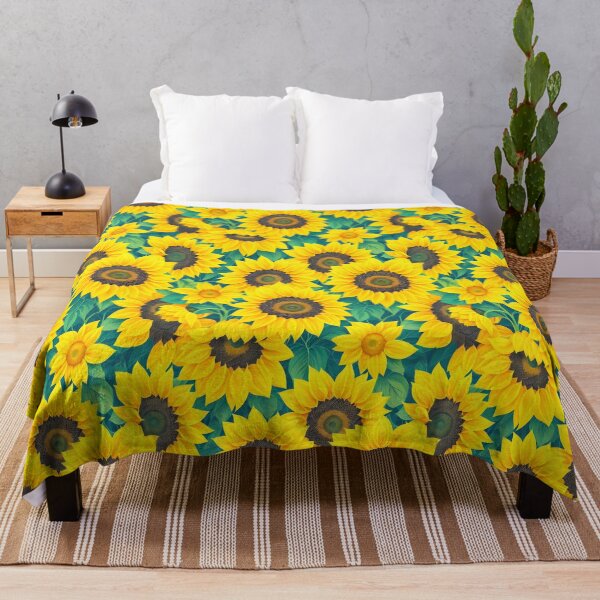 Item preview, Patrón de girasol generado por Ai designed and sold by BluePlanetMerch.