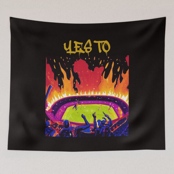 Item preview, Ultras pyrotechnics saying fans designed and sold by Imutobi.