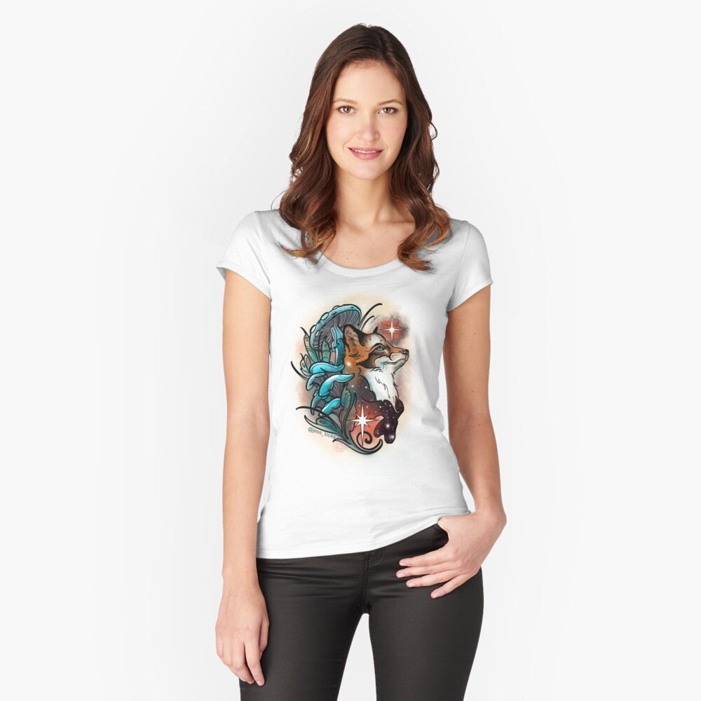 Item preview, Fitted Scoop T-Shirt designed and sold by JessLocks.
