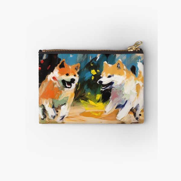 Item preview, Finger Painted Akitas designed and sold by Matt's Artificial Nature.