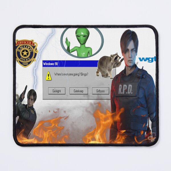 Item preview, Leon Kennedy Gaslighting, Gatekeeping, and Girlbossing designed and sold by kavemann.