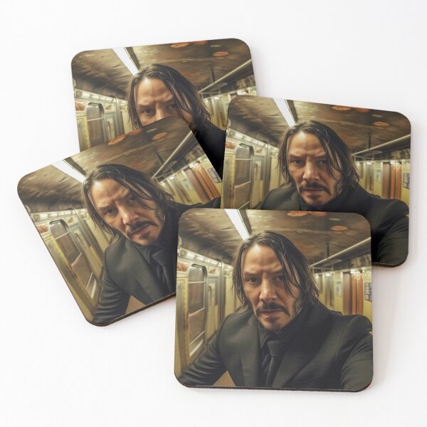 Artikelvorschau, John Wick-Selfie entworfen und verkauft von SurrealSelfies.