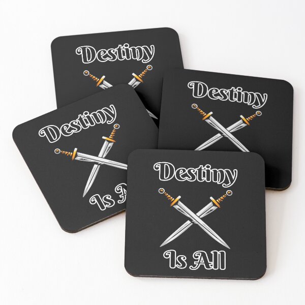 Item preview, Destiny Is All Crossed Swords, Medieval Time Era designed and sold by elvisg03.
