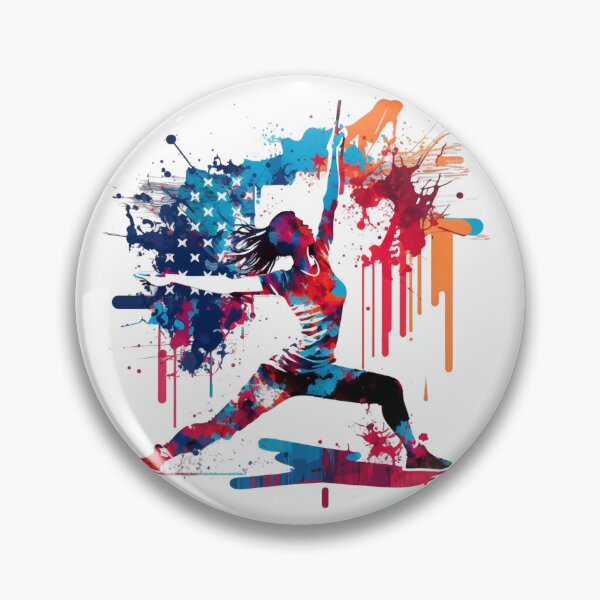 Item preview, USA Yoga Instructor | Patriotic | Namaste | Peace designed and sold by Stylinova.