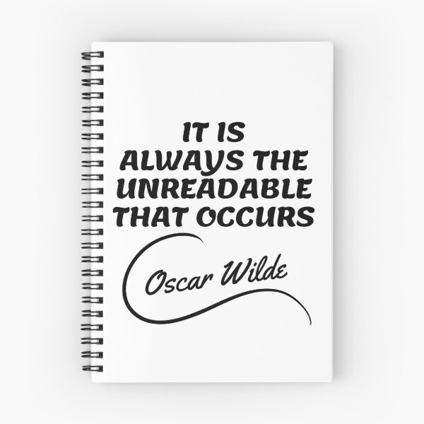 Item preview, Oscar Wilde Quotes - Unreadable designed and sold by Writer Quotes.