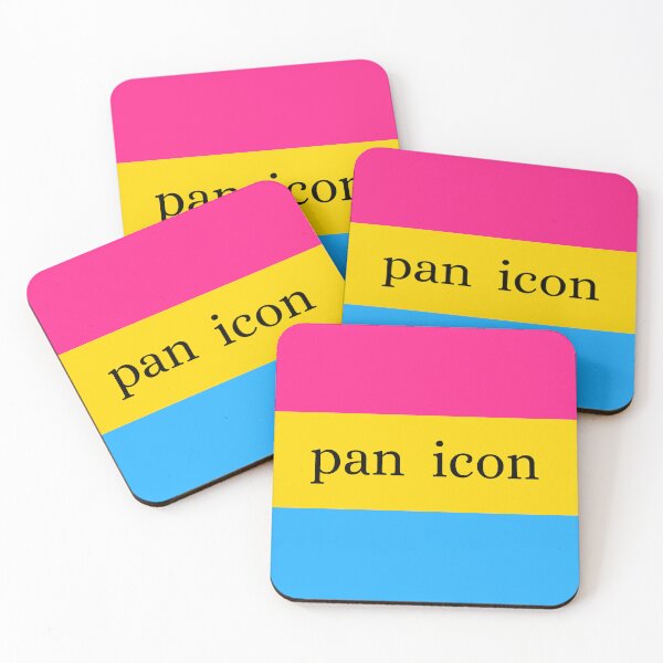 Item preview, Pan Icon / Pansexual Pride Flag designed and sold by MaddieMade.