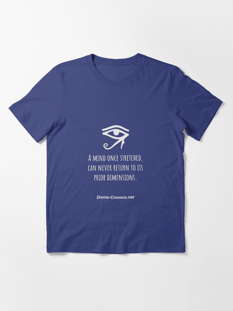 Thumbnail 2 of 7, Essential T-Shirt, A Mind Once Stretched T-SHIRT designed and sold by Jeff Divine.