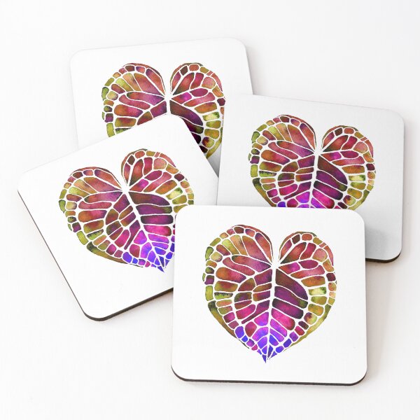 Item preview, Anthurium Clarinervium leaf - fall color designed and sold by MCLegault.