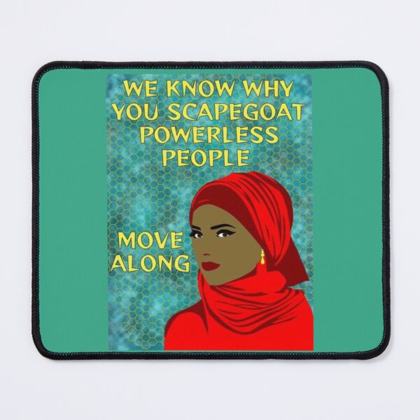 Item preview, Feminist Quote - We Know Why You Scapegoat Powerless People Move Along designed and sold by LethalPixieDust.