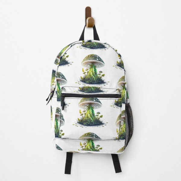 Item preview, Bright green mushrooms garden designed and sold by ThatFeeling.