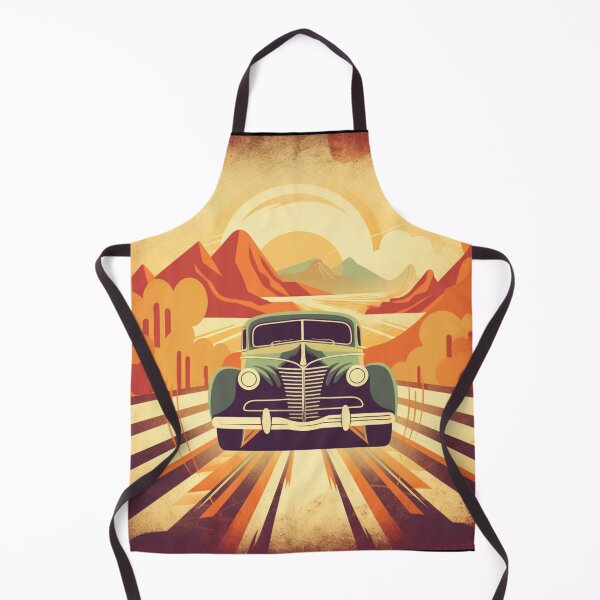 Item preview, Desert Cruiser: Vintage Car Retro Style Road Trip Travel Adventure designed and sold by DigiNook.