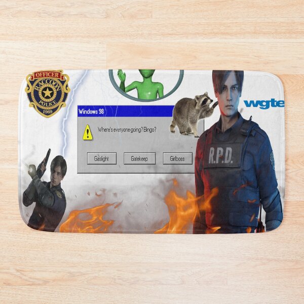 Item preview, Leon Kennedy Gaslighting, Gatekeeping, and Girlbossing designed and sold by kavemann.