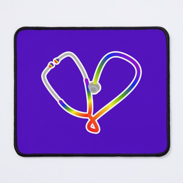 Item preview, Heart of Medicine - Rainbow on Royal Purple designed and sold by Artsy-Chemist.