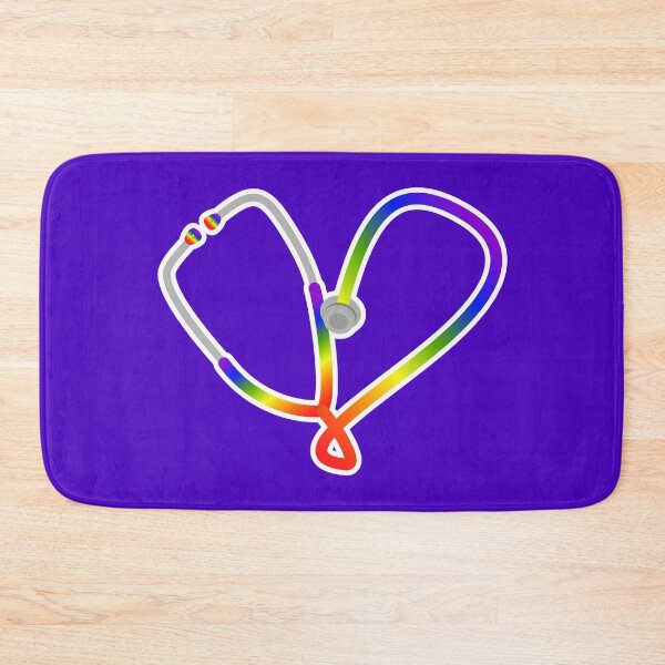 Item preview, Heart of Medicine - Rainbow on Royal Purple designed and sold by Artsy-Chemist.