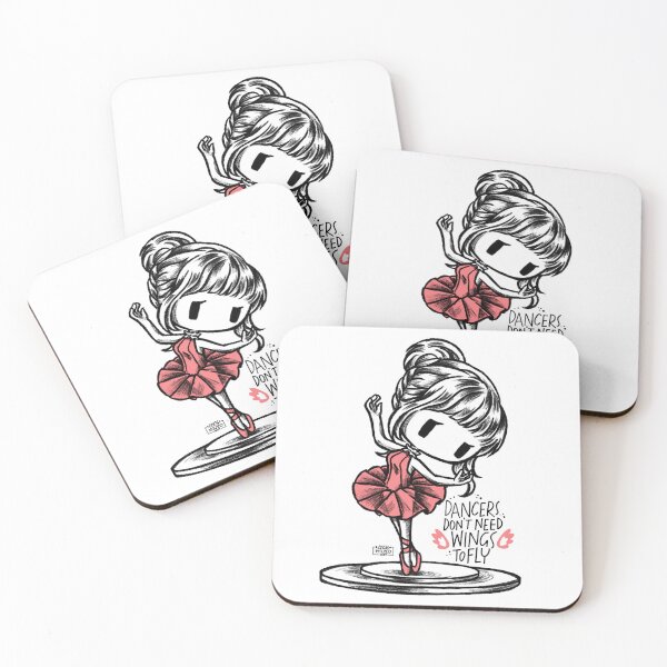 Item preview, ballerina ballet chibi pink designed and sold by AngiLaguado.