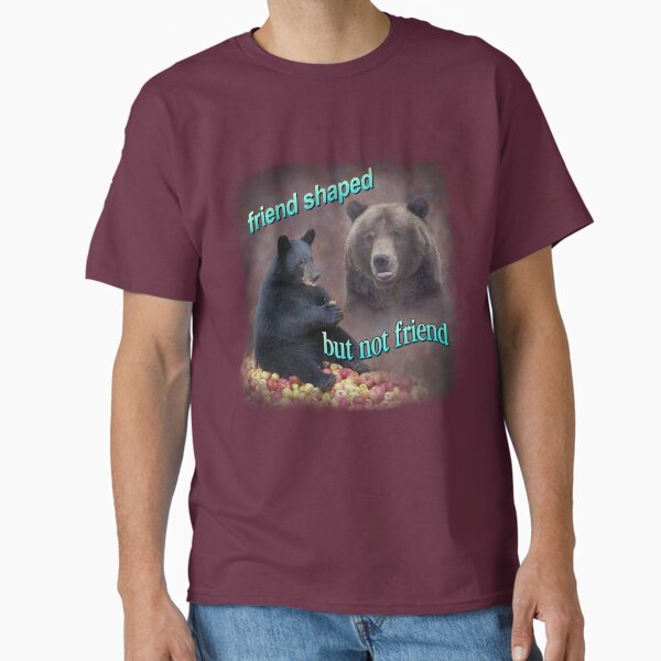 Item preview, Ours ami en forme mais pas ami word art meme designed and sold by snazzyseagull.
