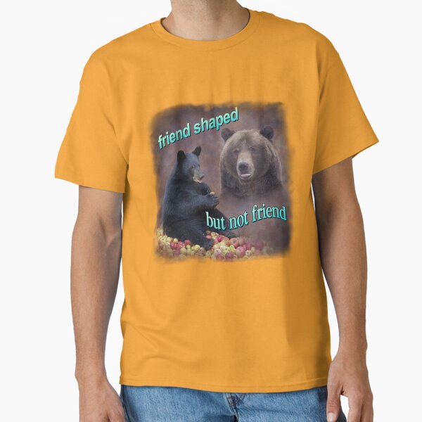 Item preview, Ours ami en forme mais pas ami word art meme designed and sold by snazzyseagull.