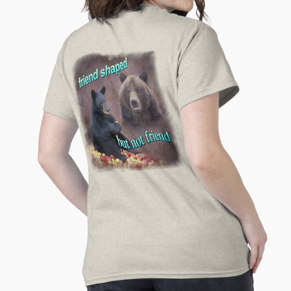 Item preview, Ours ami en forme mais pas ami word art meme designed and sold by snazzyseagull.