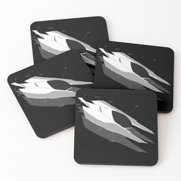 Item preview, Starship - White Version (Labeled) designed and sold by tealRaindrop.