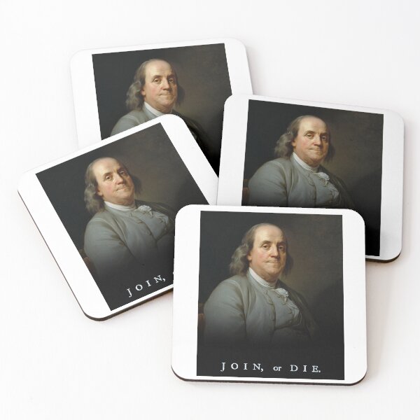 Item preview, JOIN, or Die - Benjamin Franklin designed and sold by Daniel Hagerman.