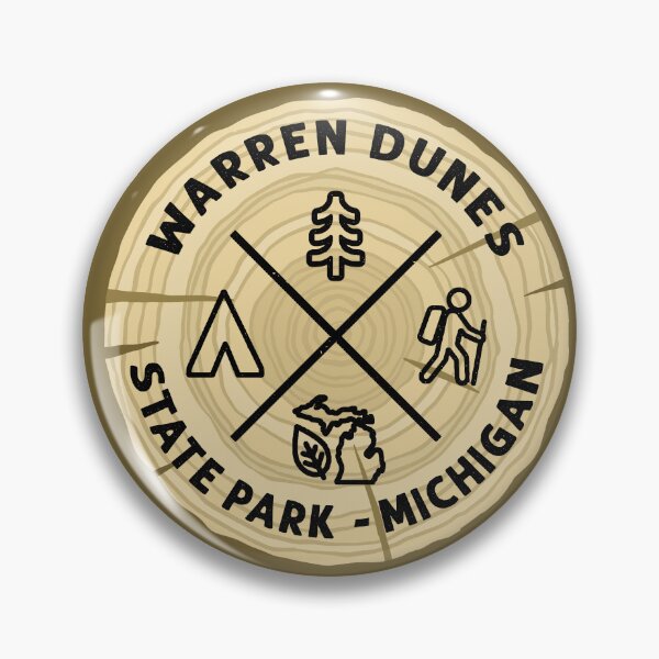 Item preview, Warren Dunes State Park Michigan Log Slice designed and sold by VanyaKar.