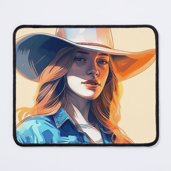 Item preview, Serene Sunlit Woman designed and sold by RandomForestBot.