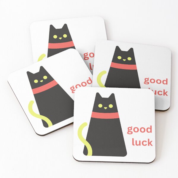 Item preview, Good Luck designed and sold by Eggroll the Cat.