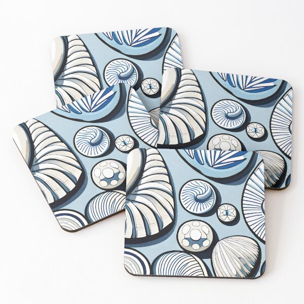 Item preview, Watercolor Seashells designed and sold by Gustavo Navarro.