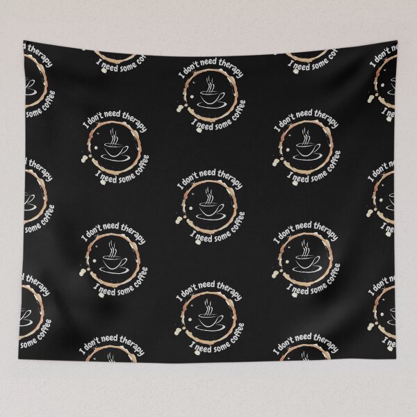 Item preview, I don't need therapy. I need some coffee designed and sold by Tw1nsAIArt.