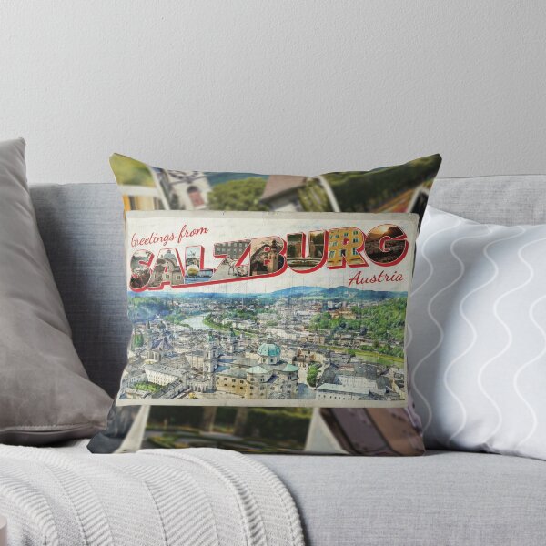 Item preview, Saludos desde Salzburgo en Austria Recuerdo retro de estilo vintage designed and sold by DeveloperProp0.