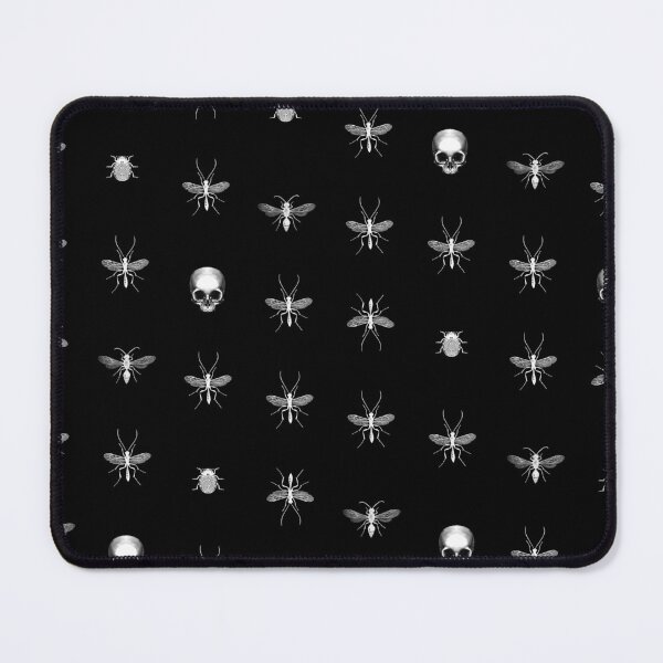 Item preview, Calavera gótica y patrón de insectos designed and sold by OpheliaThree.