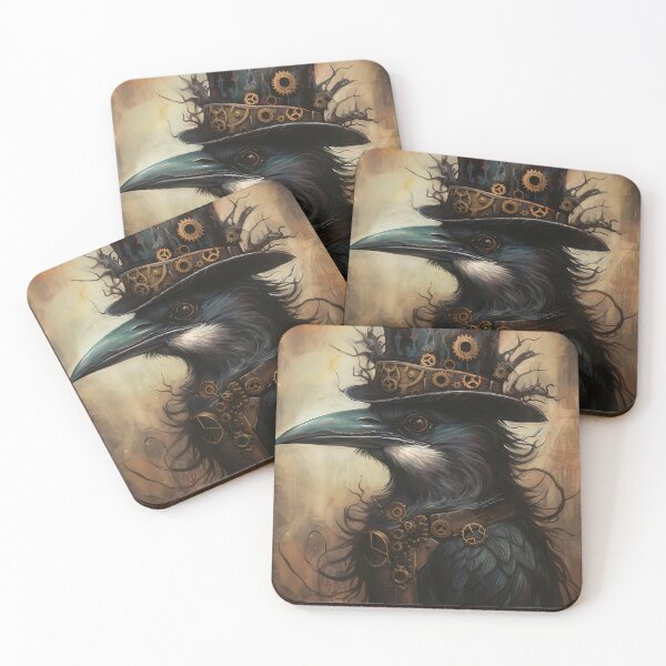 Item preview, Steampunk Mister Crow designed and sold by Art by Lilia.