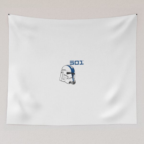 Item preview, 501st clone trooper helmet print designed and sold by thefurn99.