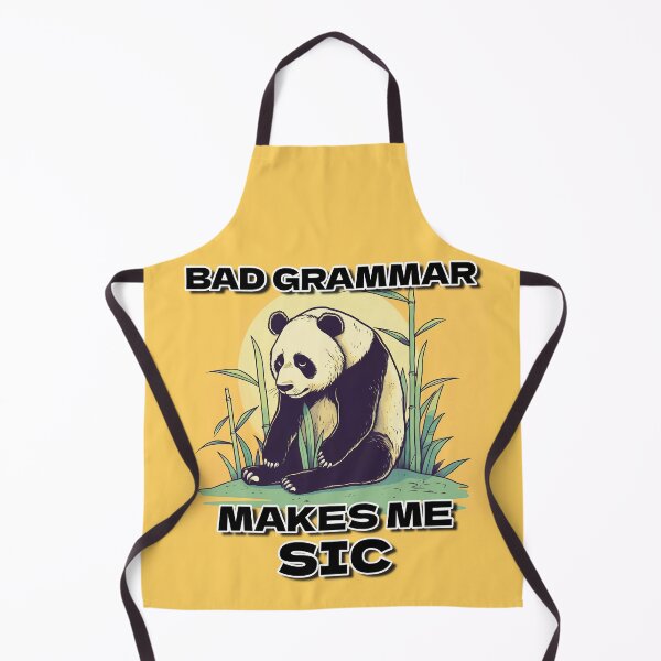 Item preview, Bad Grammar makes me SIC designed and sold by ArtByDominique.