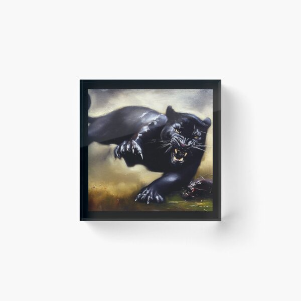 Item preview, Black Panther (2) Wild Cat  designed and sold by CrankyOldDude.
