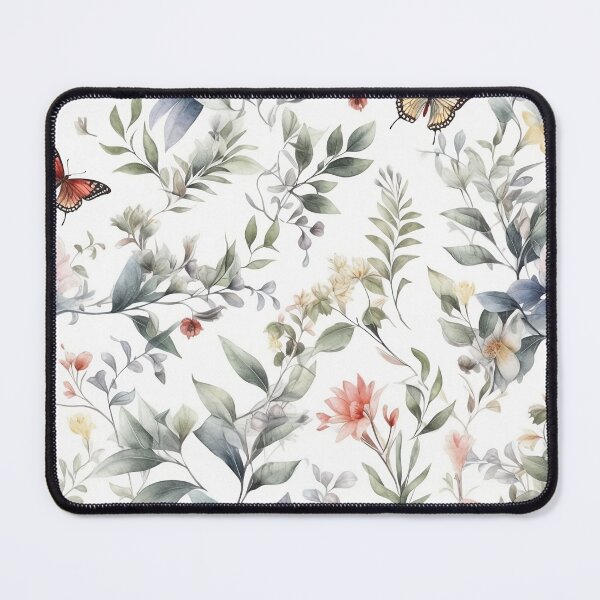 Item preview, Beautiful Floral & Butterfly Pattern - Vibrant Nature Art designed and sold by UniqueXee.