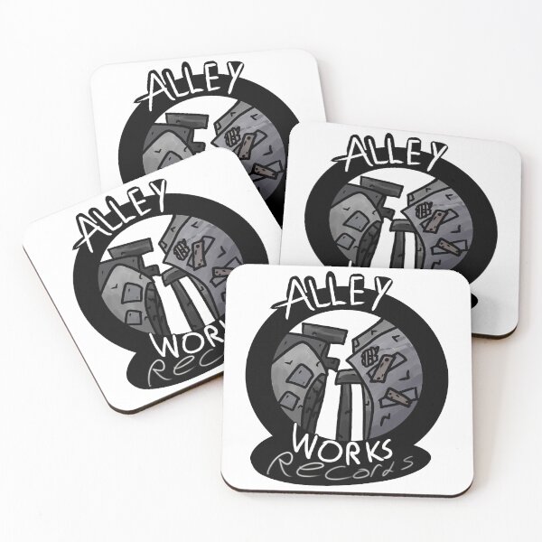 Aperçu de l'œuvre Logo AlleyWorks Records créée et vendue par AllyWorksRec.