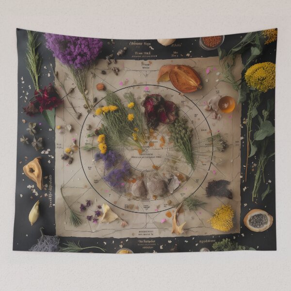 Item preview, Wiccan witchcraftc 2 designed and sold by Red Witch Art.