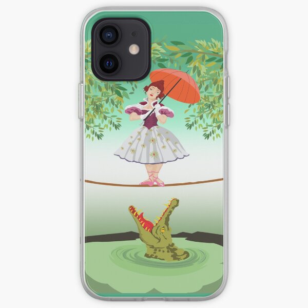 Cute halloween The crocodile girl Deadly circus iPhone Soft Case