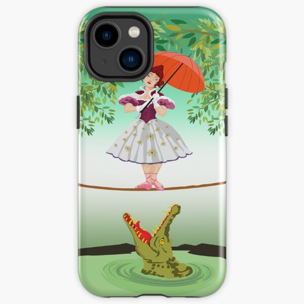 Cute halloween The crocodile girl Deadly circus iPhone Tough Case