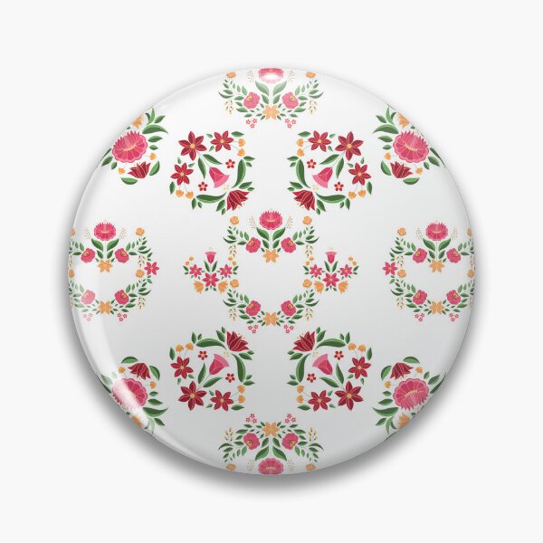Item preview, Kalocsai folk art pattern designed and sold by Kormix.