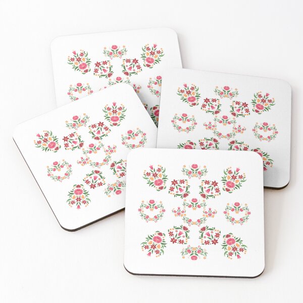 Item preview, Kalocsai folk art pattern designed and sold by Kormix.
