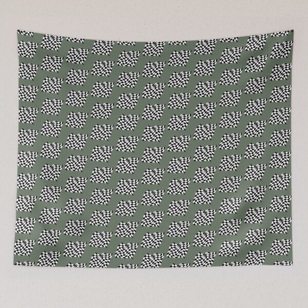 Item preview, Chequerboard swirl design  designed and sold by Freewheeling.