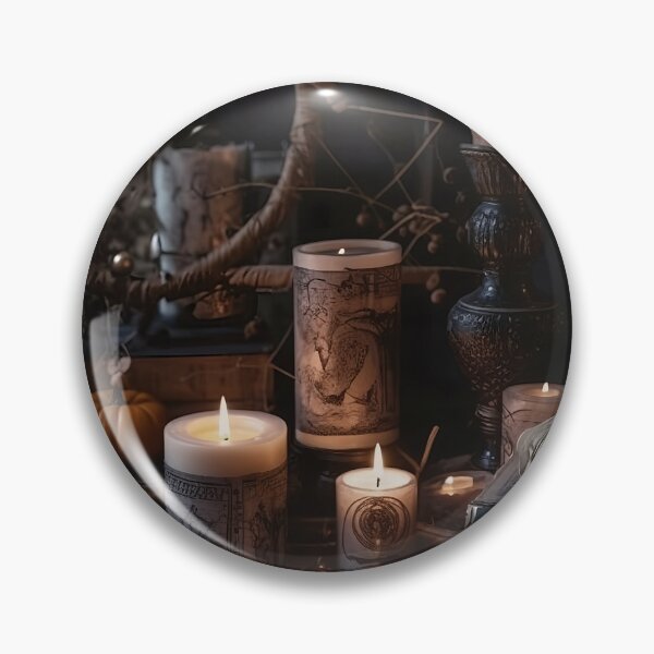 Item preview, Wiccan witchcraft designed and sold by Red Witch Art.