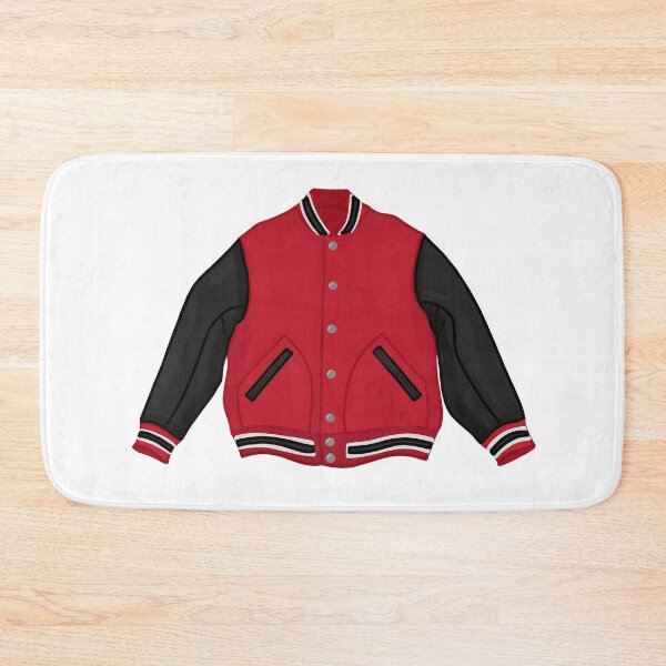 Item preview, Red and Black Varsity Jacket designed and sold by Alexandra Jones.