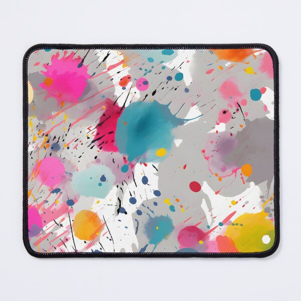 Item preview, Cheerful Colorful Paint Splatter Patterns designed and sold by Wonder Of Light.