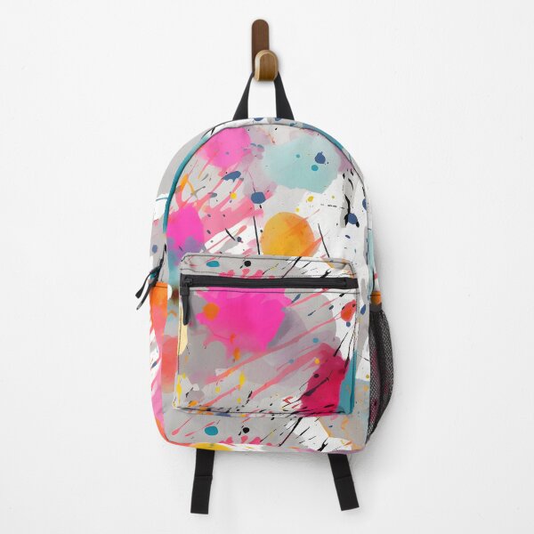 Item preview, Cheerful Colorful Paint Splatter Patterns designed and sold by Wonder Of Light.
